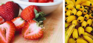 Lebensmittel im September meiden: Erdbeeren und Bananen