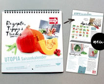 Jetzt den Utopia-Wandkalender bestellen – und ab sofort ganz einfach regional und saisonal kochen