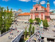 Autofreie Innenstädte – hier: Ljubljana