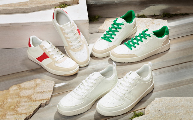 Modisch und nachhaltig unterwegs mit den klimaneutralen Sneakern von ALDI SÜD Aldi, Schuh, Sneaker, Klimaneutral