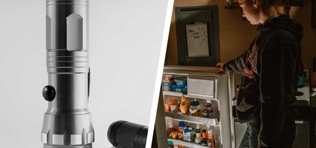 Kühlschrank-Trick: Mit einer Taschenlampe den Stromverbrauch reduzieren?