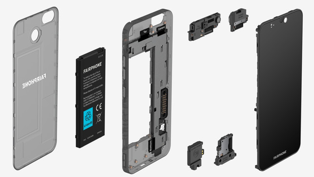 Fairphone 3 Module Das Fairphone 3 und seine 7 Module