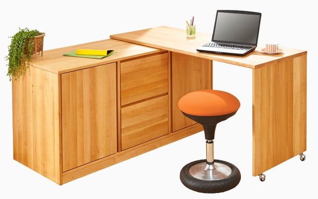 home-office-ausstattung-schreibtisch-z-Waschbaer-201112-1280x800 Home-Office-Möbel: Schreibtisch-Kommode von Waschbär