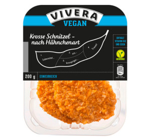 Vivera Vegane Schnitzel nach Hähnchenart