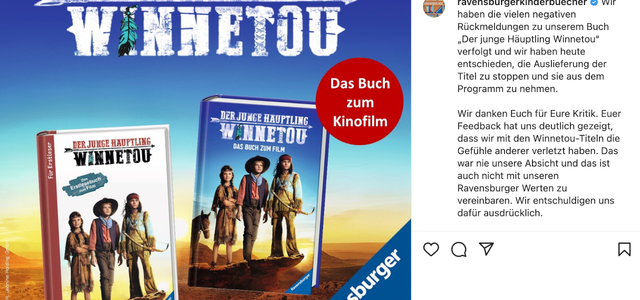 Vorwürfe kultureller Aneignung: Verlag nimmt Winnetou-Kinderbuch vom Markt