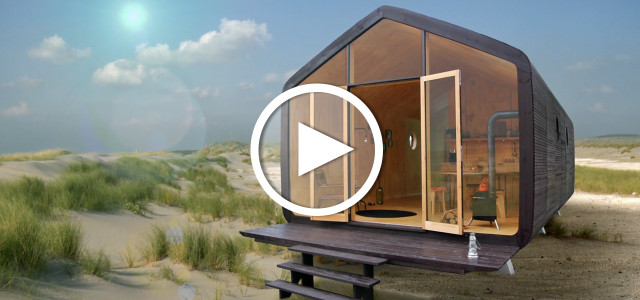 Wikkelhaus: Tiny House aus Pappe