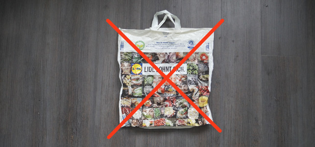 Lidl Plastiktüte Lidl Plastiktüte