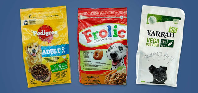 Pedigree, Frolic, Yarrah im Test: Wie gut ist Hundefutter Trockenfutter wirklich?