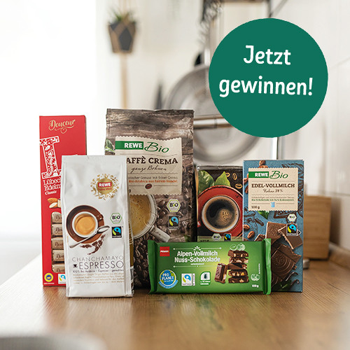 REWE Gewinnspiel PENNY Produktpaket gewinnen Fairtrade fairer Handel
