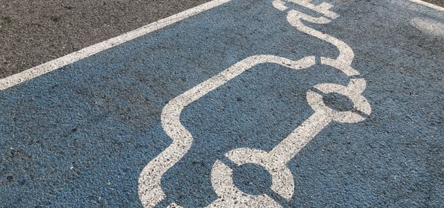 Parkplatz für E-Autos