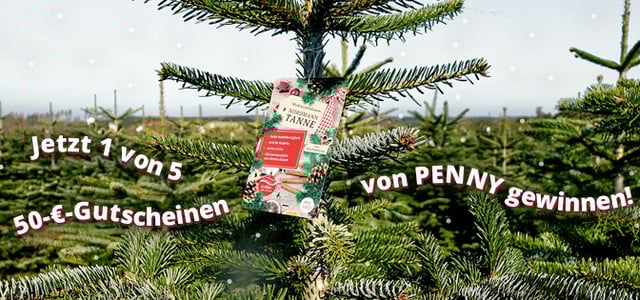 PENNY Gewinnspiel 50 € Gutschein Weihnachtseinkauf
