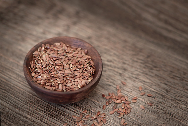 You can stimulate your digestion with two to three tablespoons of flaxseed.