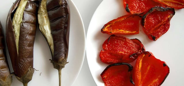 gegrillte Paprika