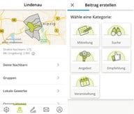 nebenande-bedienungbeitrag-screenshot-der-app-nebenande-190226_download nebenan.de: Bedienung/Beitrag