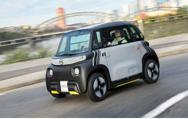 opel-rocks-e Schon mal an einen urbanen Leichtkraftwagen mit Elektromotor gedacht?