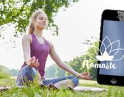 Meditations-Apps können beim Entspannen helfen.