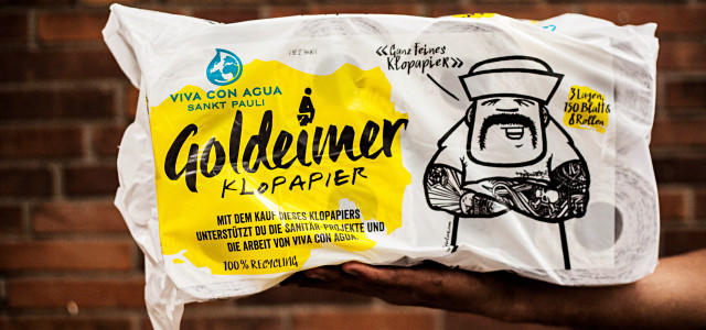 Goldeimer Toilettenpapier Klopapier