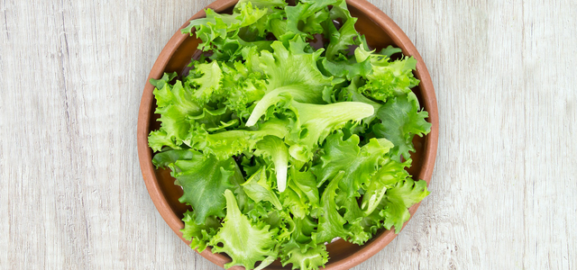 Jeden Tag Salat essen