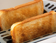 Krümel im Toaster