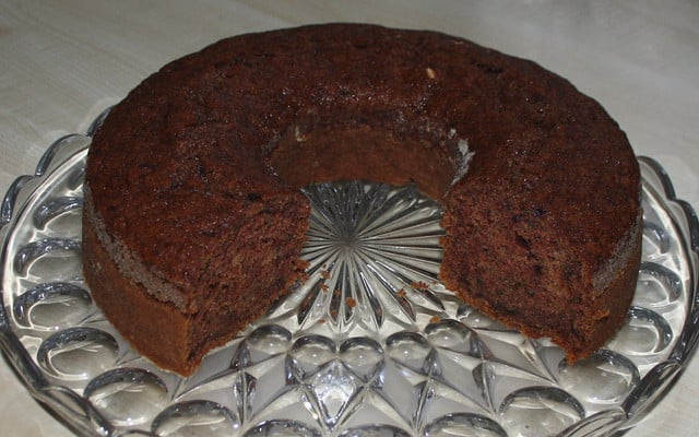 This chocolate cake is a great way to use pomace.