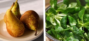 Keine Saison: Birnen und Feldsalat solltest du im Sommer meiden