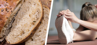 Brot und Sportschuhe: Beide sind nicht immer vegan.