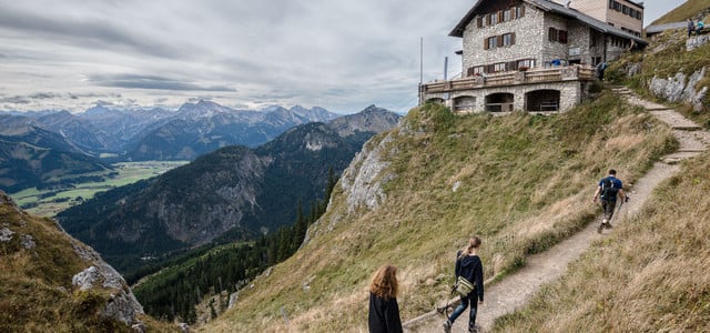 Hütte Alpen Klimawandel