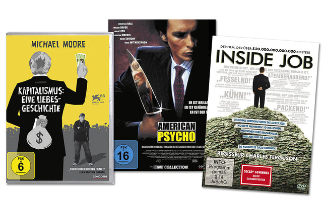 Kapitalismus Liebesgeschichte, American Psycho, Inside Job Kapitalismus Liebesgeschichte, American Psycho, Inside Job