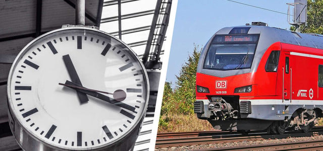Deutsche Bahn Pünktlich verspätung