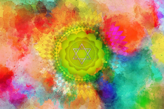 Mit-one-determined-chakra-tied-to-work I-CC0-Pixabay-Geralt-2120_Download Working specifically with a certain chakra is often necessary to bring all chakras back into balance. Here you can see the heart chakra.