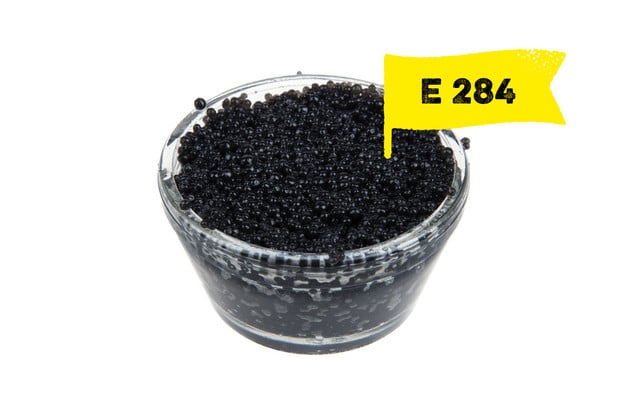 Zusatzstoffe E-Nummern: E284 Borsäure macht Kaviar haltbar Zusatzstoffe E-Nummern: E284 Borsäure macht Kaviar haltbar