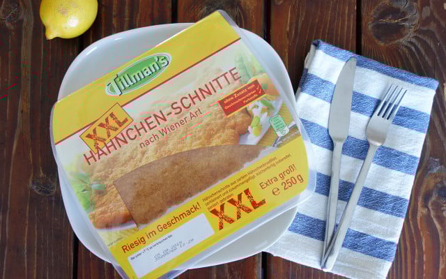 Zum Vergleich: XXL Hähnchen Schnitte Zum Vergleich: XXL Hähnchen Schnitte